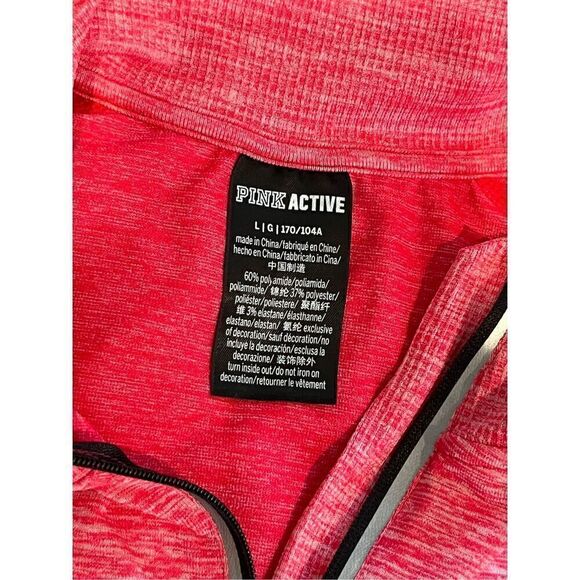 PINK Active 1/4 zip pullover - Picture 8 of 8